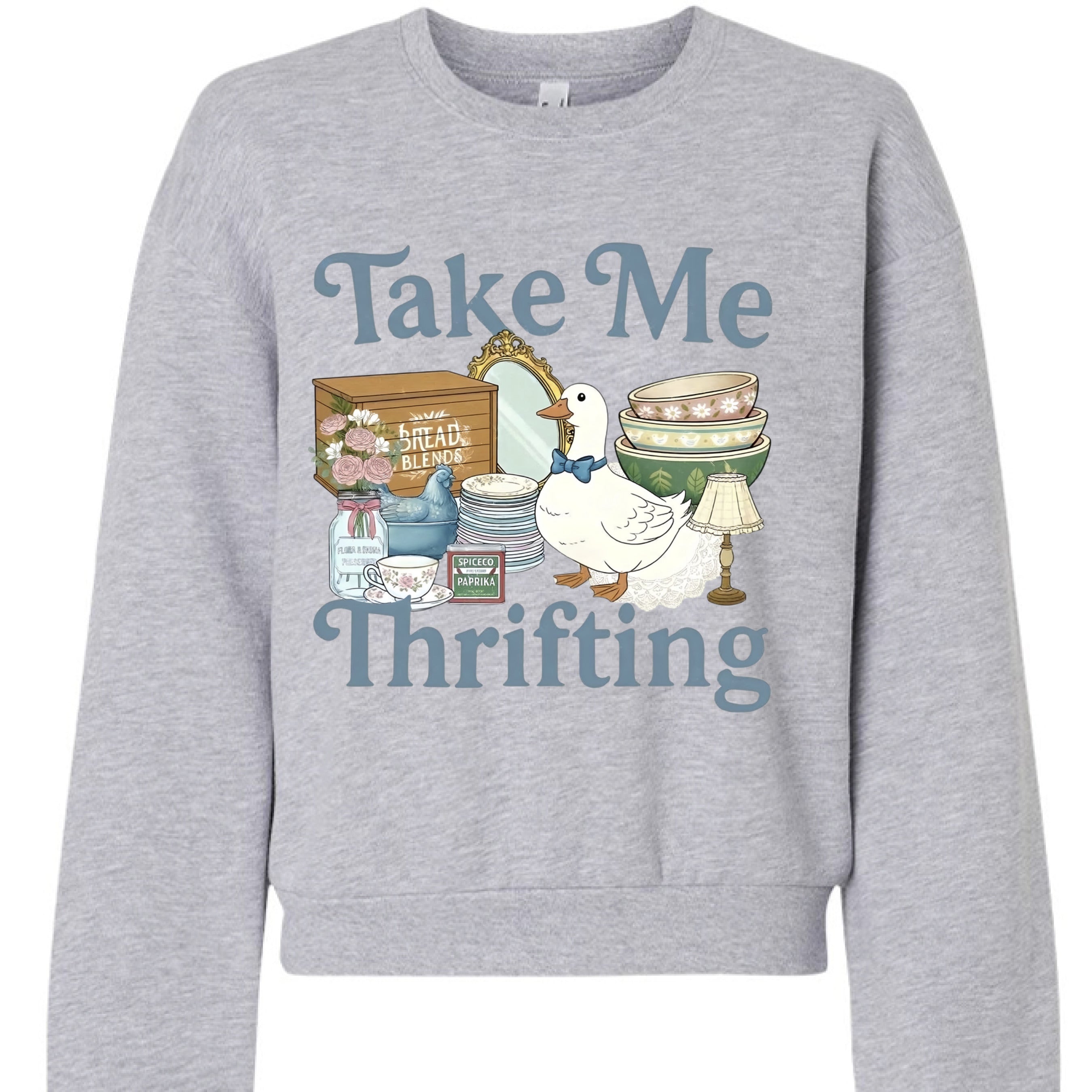 HEATHER GREY - FRONT